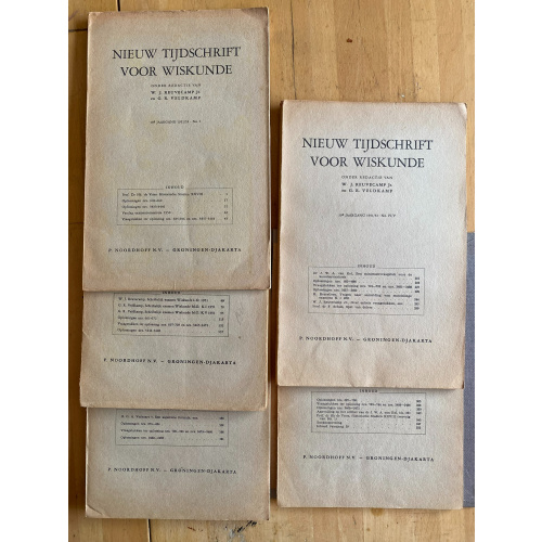 Nieuw Tijdschrift voor Wiskunde jaargang 39 (1951-52)