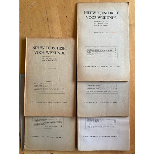 Nieuw Tijdschrift voor Wiskunde jaargang 41 (1953-54)