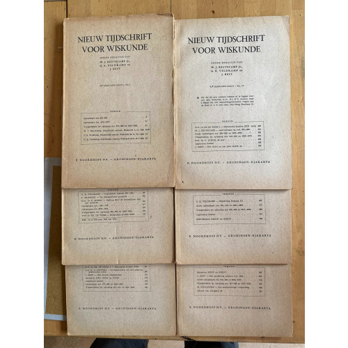 Nieuw Tijdschrift voor Wiskunde jaargang 41 (1954-55)