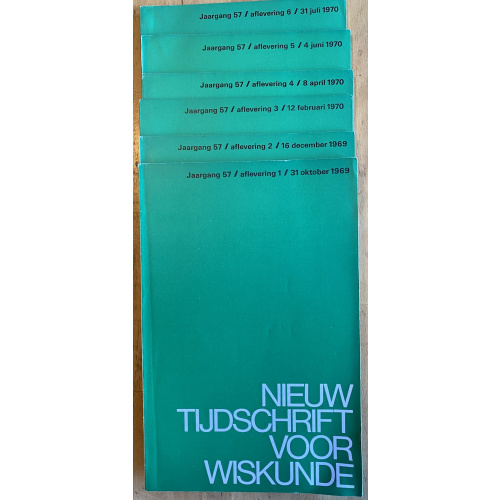 Nieuw Tijdschrift voor Wiskunde jaargang 57(1970-71)
