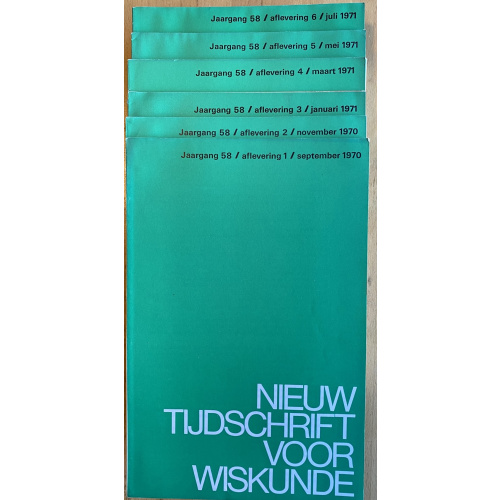 Nieuw Tijdschrift voor Wiskunde jaargang 58(1971-72)