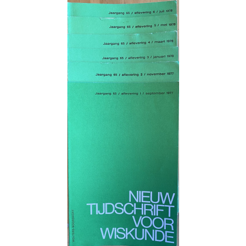 Nieuw Tijdschrift voor Wiskunde jaargang 65(1978-79)