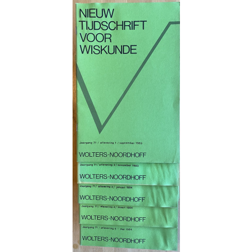 Nieuw Tijdschrift voor Wiskunde jaargang 71(1984-85)